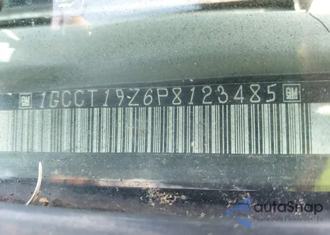 1993 Chevrolet S Truck S10 из США, поврежденный, VIN 1GCCT19Z6P8123485